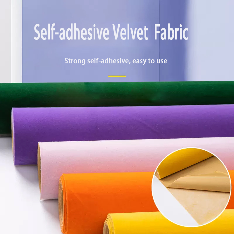 Velvet Jewelry Box - ผ้ากำมะหยี่มีกาวในตัวกล่องของขวัญแบบทำมือผ้าตกแต่งตกแต่งตกแต่งสำหรับตกแต่งเฟอร์นิเจอร์