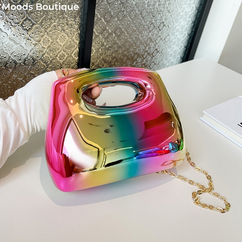 Luxury Lifestyle Women - กระเป๋ากระเป๋าถืองานเลี้ยงกลางคืนสำหรับผู้หญิงกระเป๋าถือและกระเป๋าเงินแบรนด์ Moods หรูหรากระเป๋าสะพายไหล่ rantai akrilik สำหรับงานแต่งงานงานเลี้ยงอาหารค่ำ