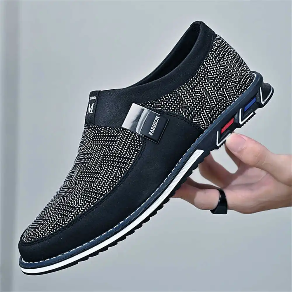 Luxury Lifestyle Girl - สีน้ําเงินเข้ม 44-45 ฤดูร้อนรองเท้าขายเดิน Beige รองเท้าผ้าใบผู้ชาย Mens