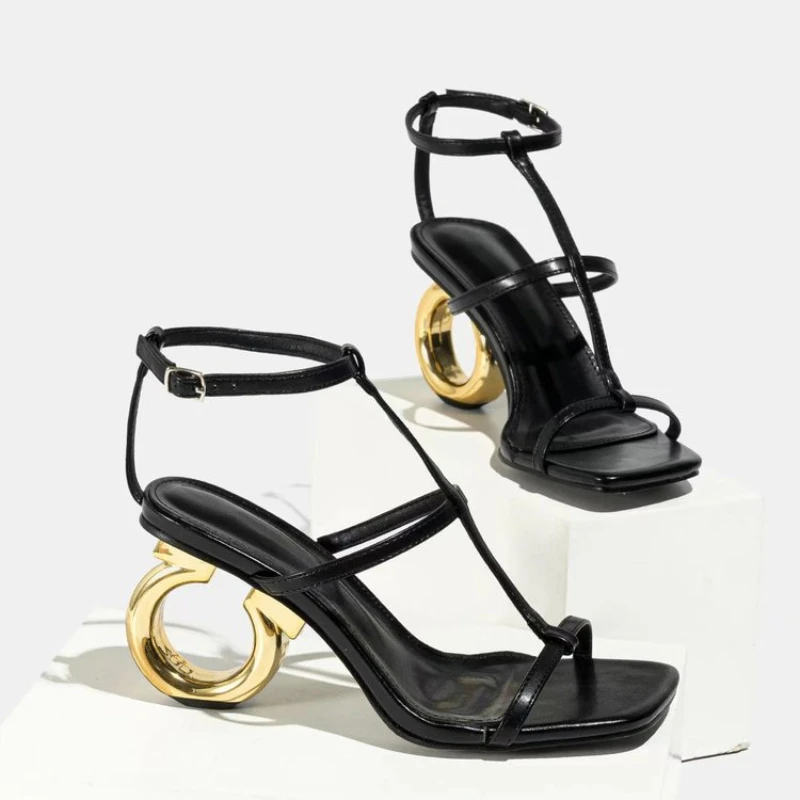 Luxury Lifestyle Shoes - รองเท้าส้นสูงแบบเปิดนิ้วเท้าสำหรับผู้หญิง คอลเลคชั่นใหม่ ฤดูร้อน ปี 2025 รองเท้าคุณภาพสูงสำหรับผู้หญิง