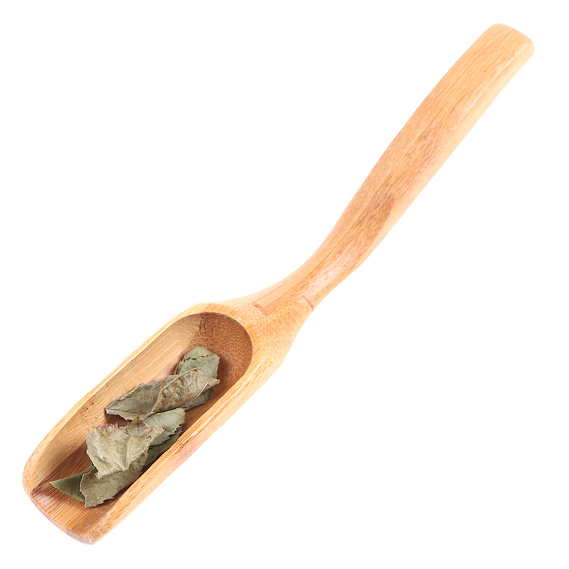 Bamboo Cutlery Set - 1Pcs อุปกรณ์ชาจีน Kongfu ไม้ไผ่ Retro สไตล์ธรรมชาติชาที่ละเอียดอ่อนช้อนแบบพกพาช้อนชาไม้ไผ่3ขนาด