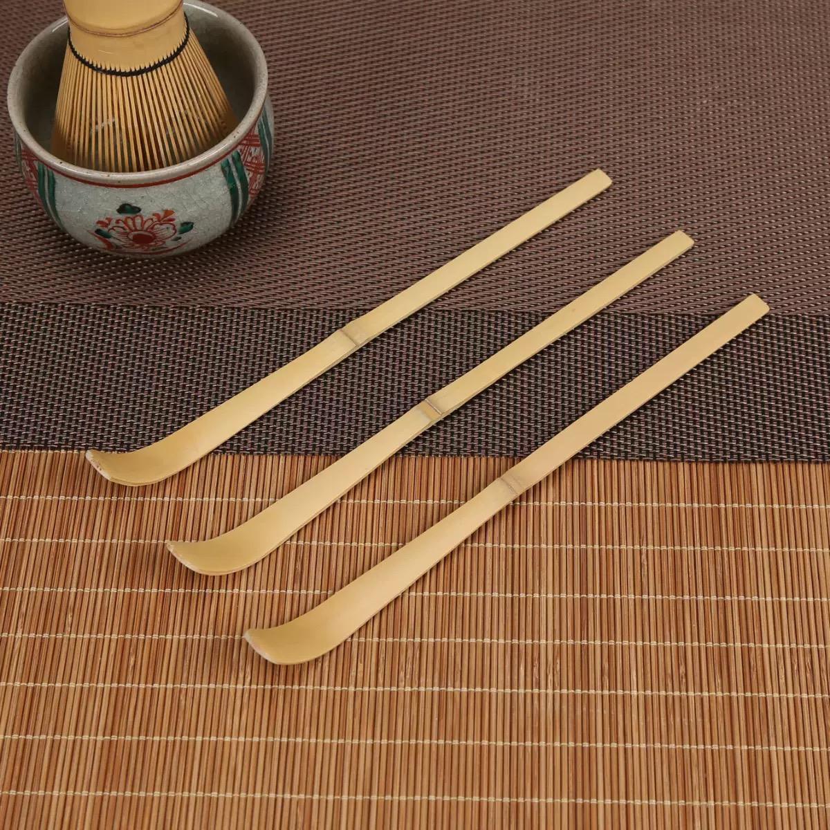 ช้อนไม้ชาเขียว ช้อนชา ช้อนตักช - Bamboo Cutlery Set บทวิจารณ์และราคา