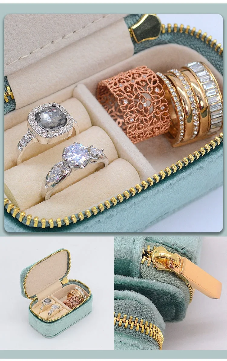 กล่องเก็บเครื่องประดับสำหรับเด - Velvet Jewelry Box บทวิจารณ์และราคา