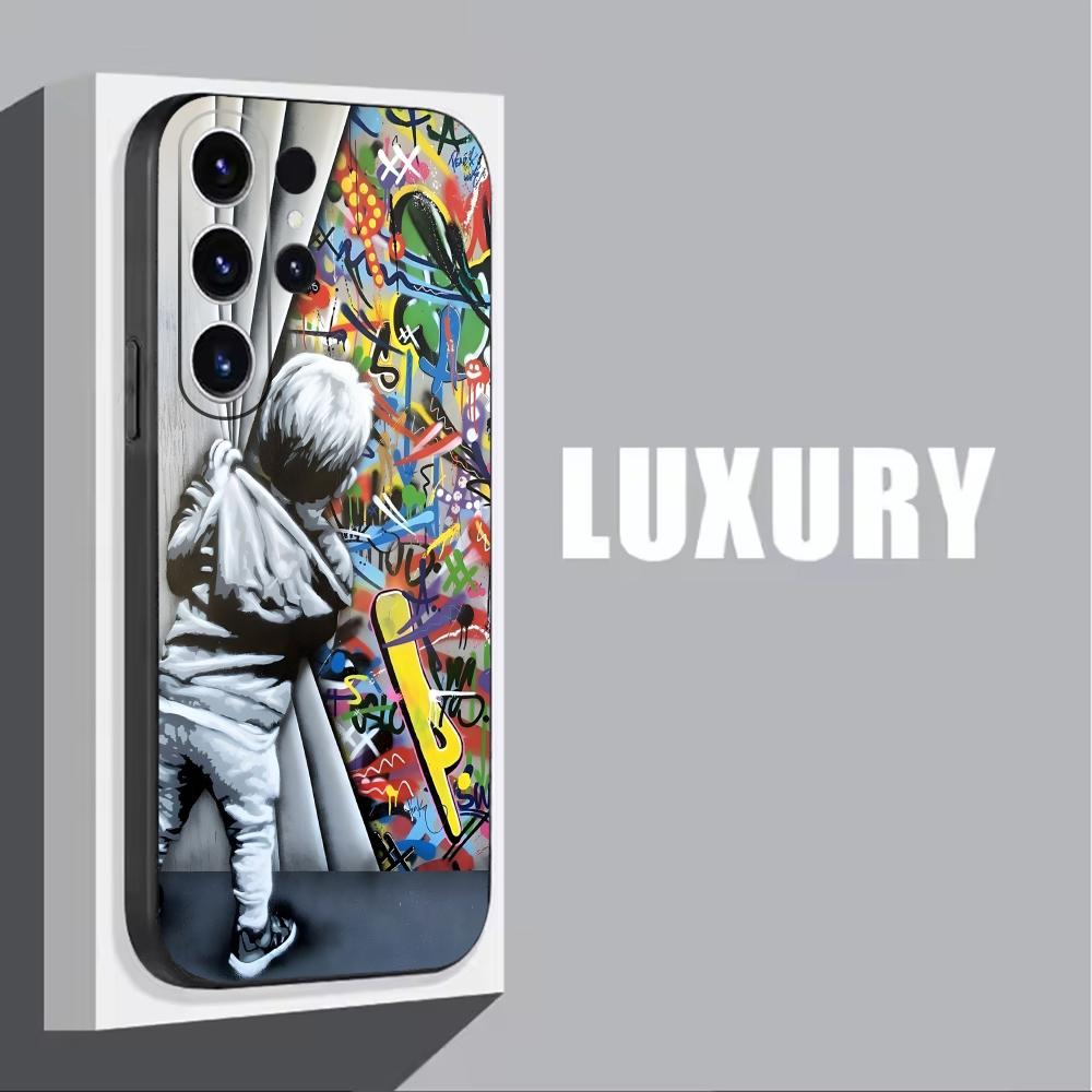 Banksy Graffiti Artเคสโทรศัพท์ - Samsung Galaxy S25 บทวิจารณ์และราคา