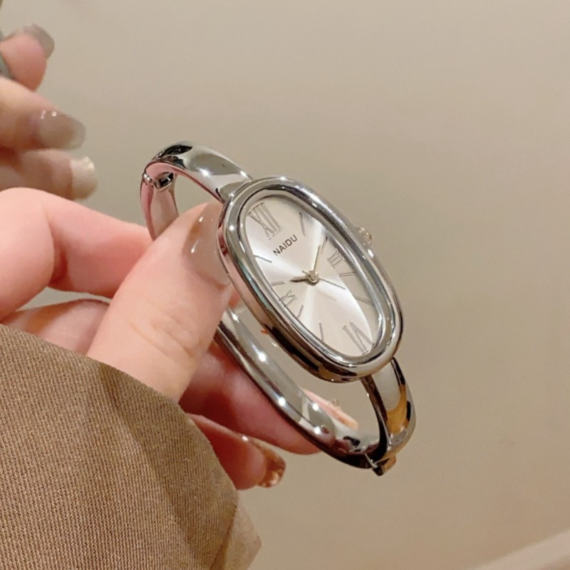 นาฬิกาข้อมือควอตซ์ทรงรี หน้าปั - Luxury Lifestyle Women บทวิจารณ์และราคา