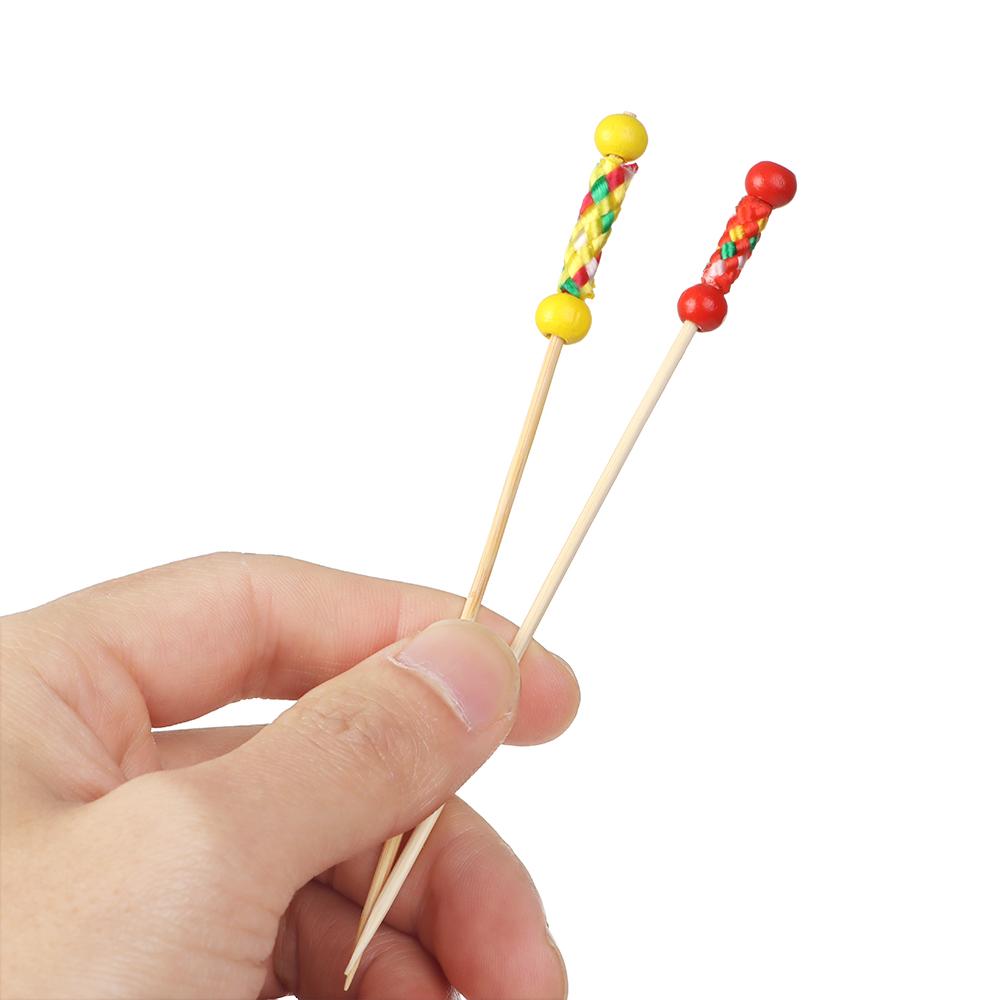 ไม้ไผ่จิ้มผลไม้แบบใช้แล้วทิ้งส - Bamboo Cutlery Set บทวิจารณ์และราคา