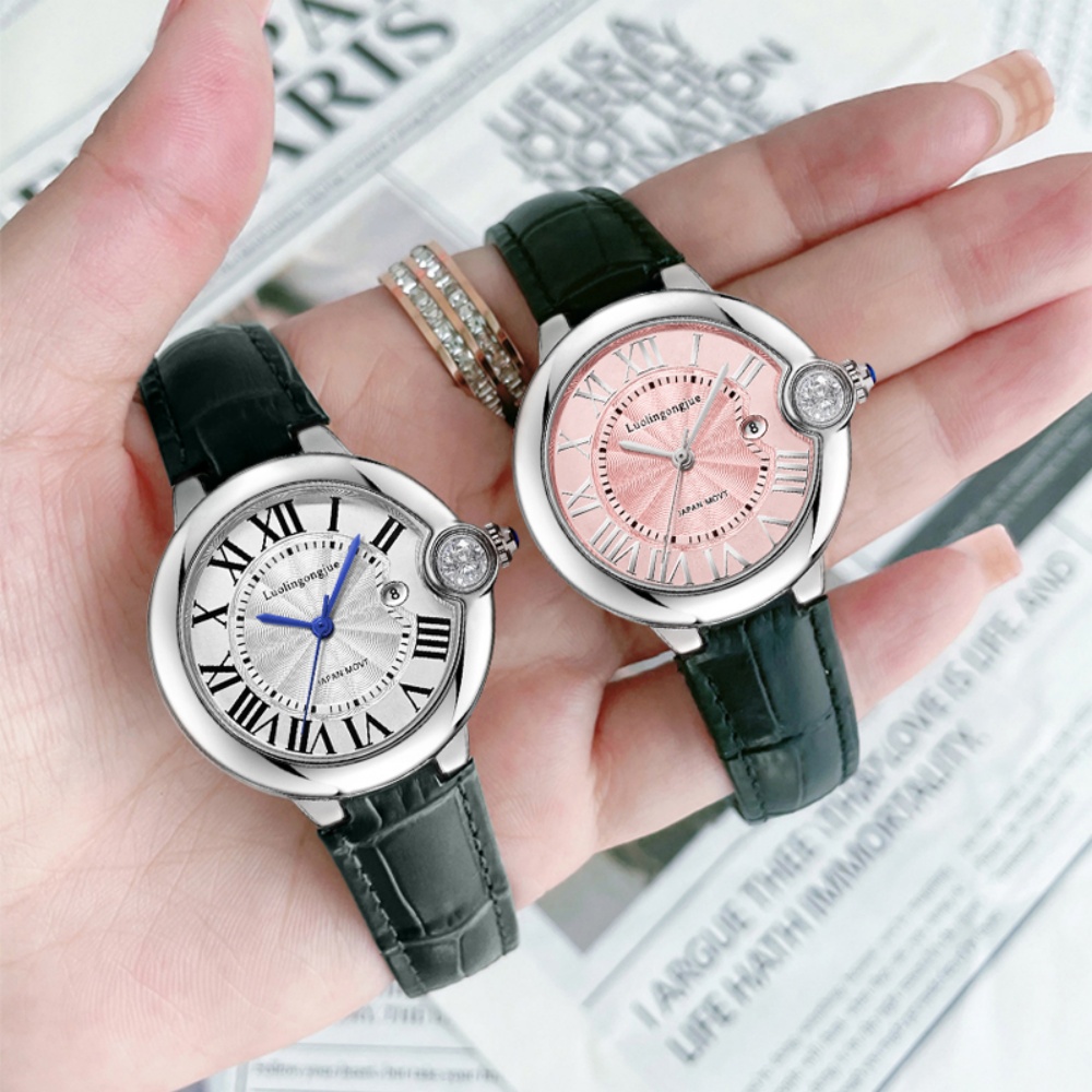 นาฬิกาควอทซ์ผู้หญิงสไตล์อินฟลู - Luxury Lifestyle Dating บทวิจารณ์และราคา