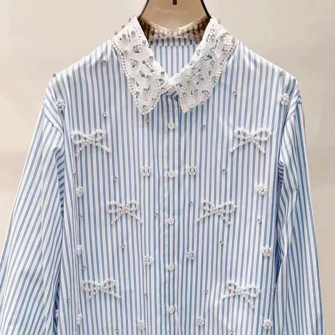 เสื้อเบลาส์สไตล์หรูหรา ประดับล - Luxury Lifestyle Women บทวิจารณ์และราคา