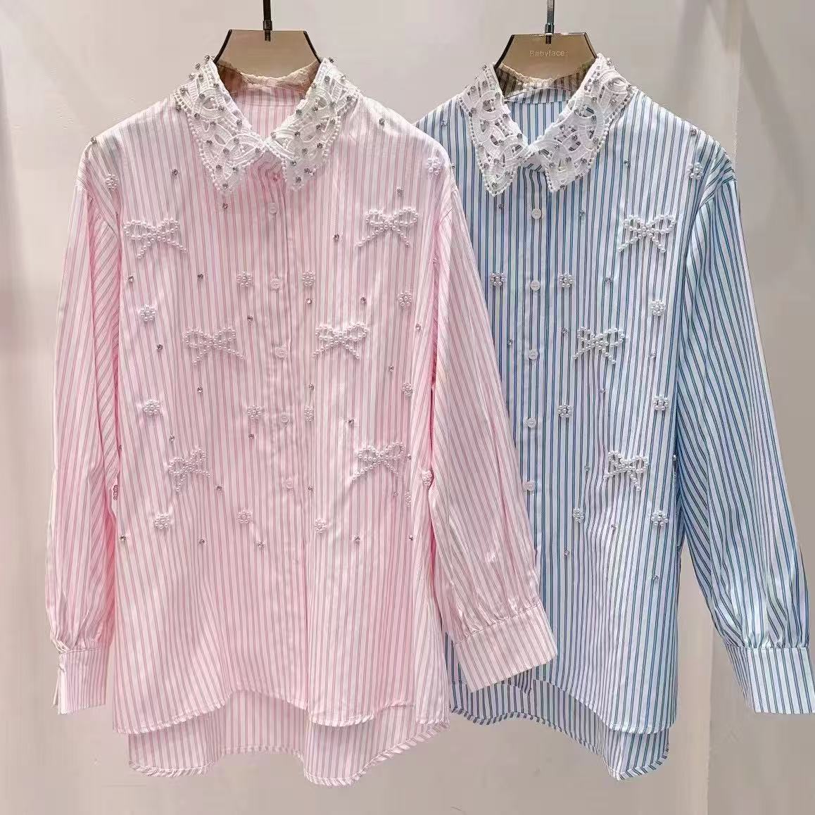 เสื้อเบลาส์สไตล์หรูหรา ประดับล - Luxury Lifestyle Women บทวิจารณ์และราคา