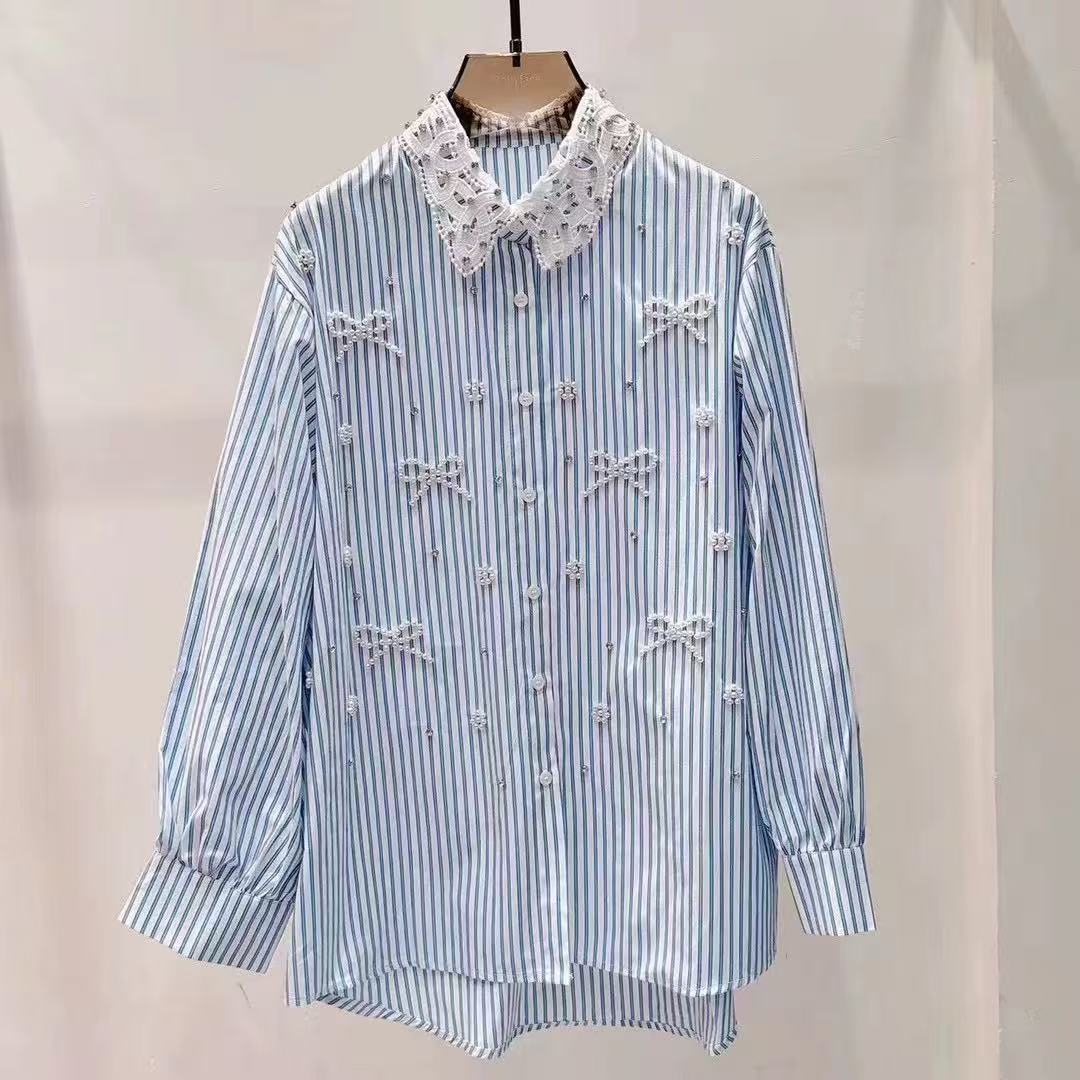 เสื้อเบลาส์สไตล์หรูหรา ประดับล - Luxury Lifestyle Women บทวิจารณ์และราคา