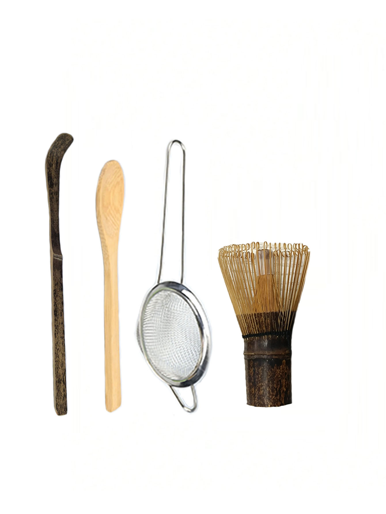 ชุดอุปกรณ์ชงชา 2/4 ชิ้น ประกอบ - Bamboo Cutlery Set บทวิจารณ์และราคา