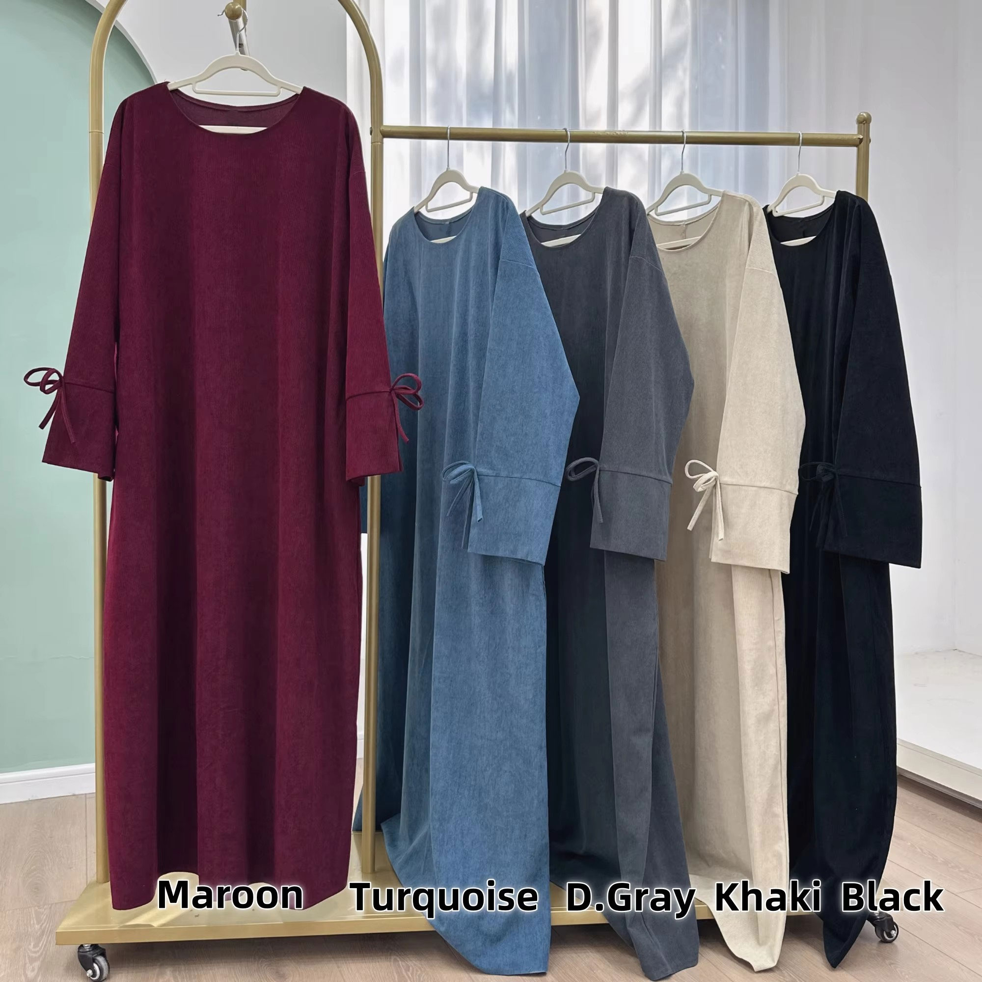 Ramadan Bow-KnotดูไบAbayaชุดหร - Luxury Lifestyle Women บทวิจารณ์และราคา