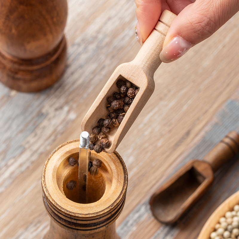 ชุดช้อนตวงกาแฟไม้ 2/5 ชิ้น ช้อ - Bamboo Cutlery Set บทวิจารณ์และราคา