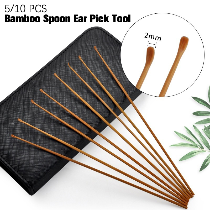 ชุดอุปกรณ์ทำความสะอาดหู 5/10 ช - Bamboo Cutlery Set บทวิจารณ์และราคา
