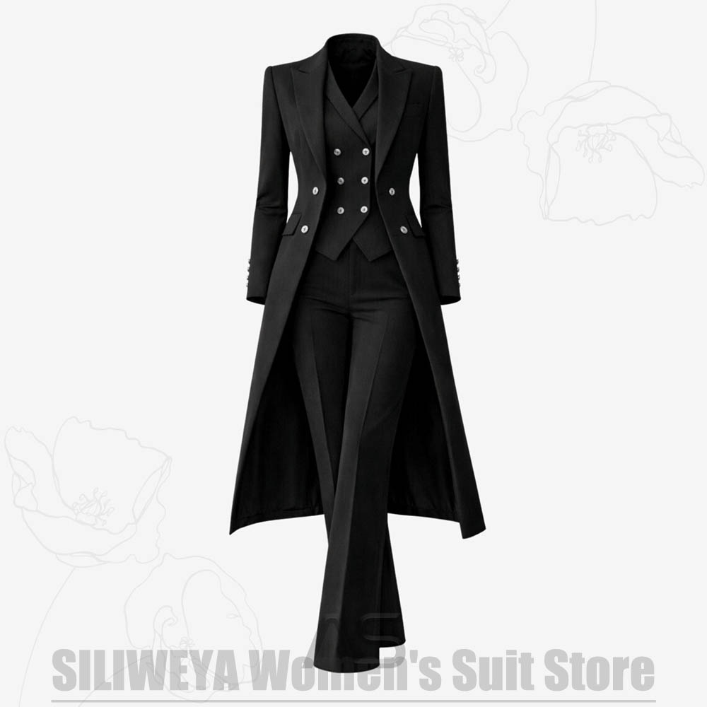 ชุดสูทผู้หญิง 3 ชิ้น แบบกระดุม - Luxury Lifestyle Women บทวิจารณ์และราคา