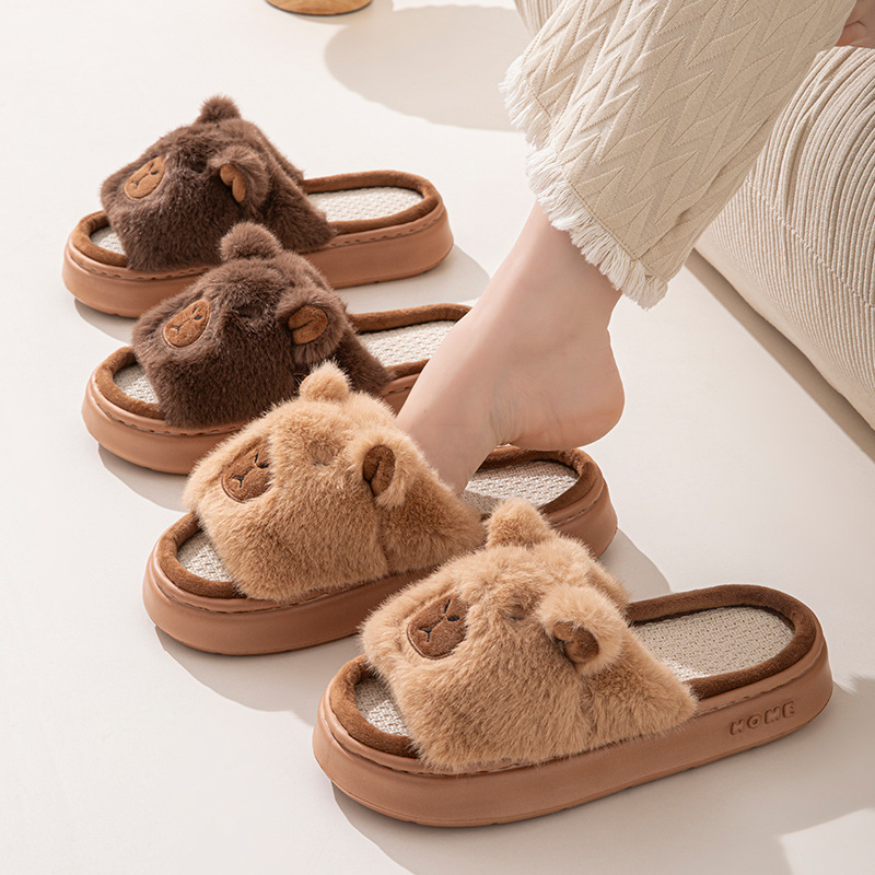 รองเท้าแตะผู้หญิงลายการ์ตูนเฮม - Luxury Lifestyle Shoes บทวิจารณ์และราคา