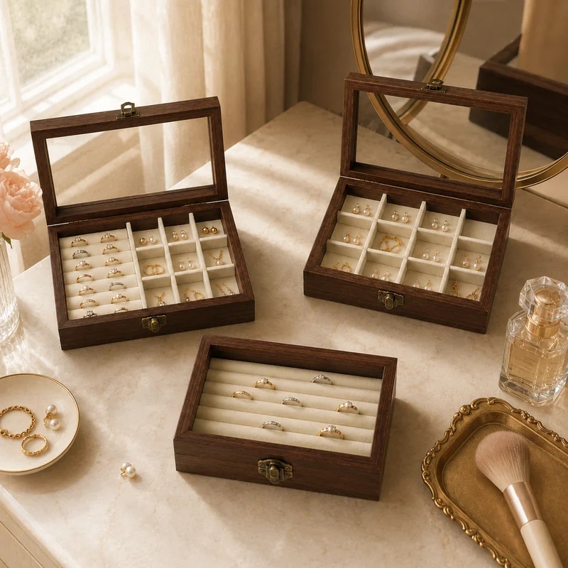 กล่องเก็บเครื่องประดับกำมะหยี่ - Velvet Jewelry Box บทวิจารณ์และราคา