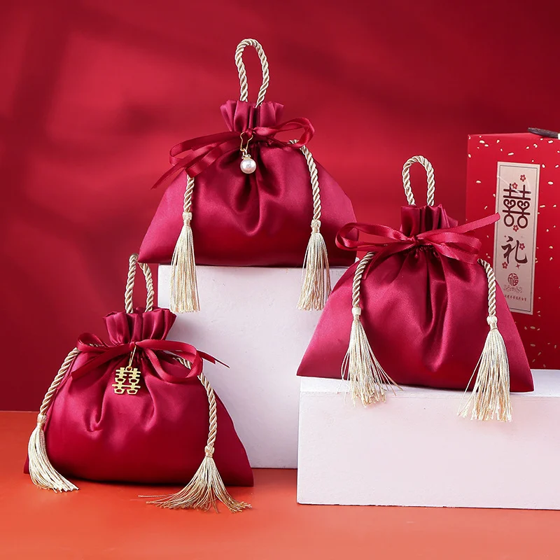 ถุงผ้าไหมกำมะหยี่แบบผูกเชือกหร - Velvet Jewelry Box บทวิจารณ์และราคา