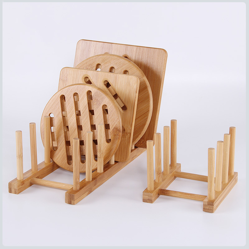 ห้องครัวDrainer Rackจานหม้อฝาป - Bamboo Cutlery Set บทวิจารณ์และราคา