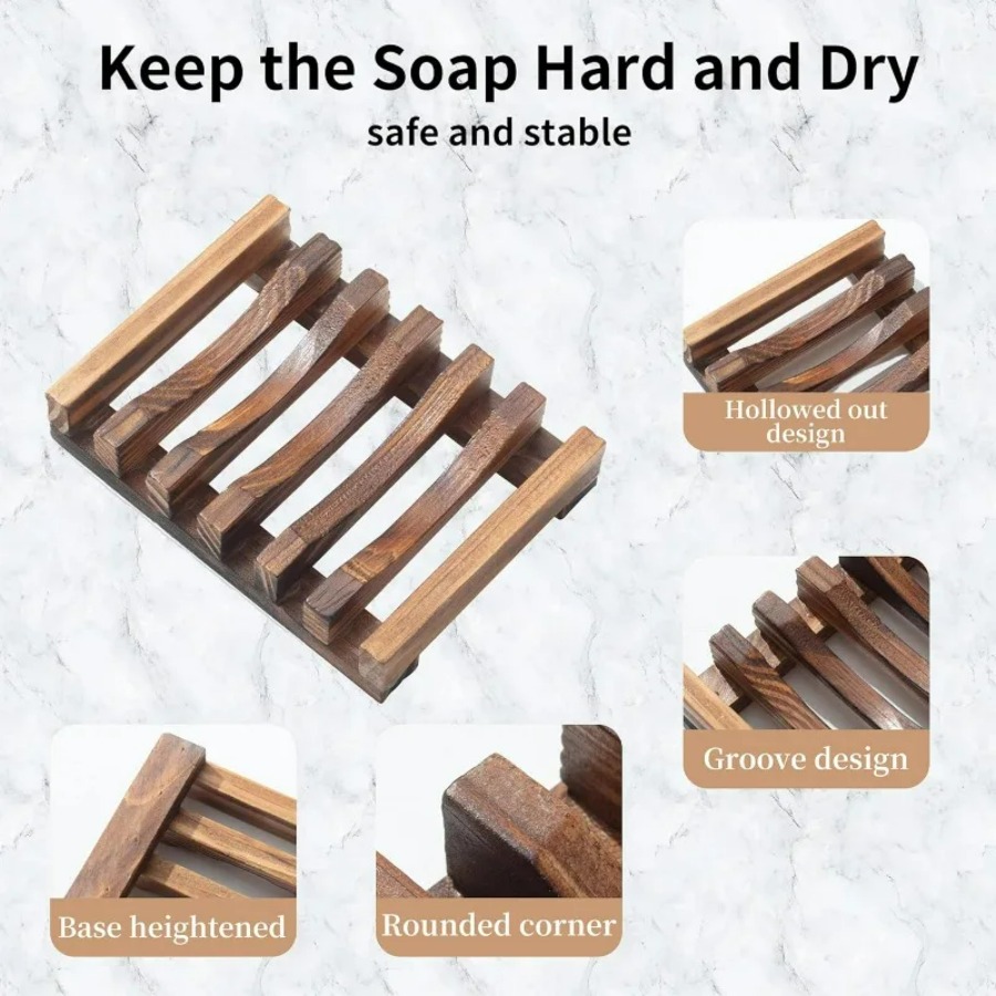 ที่วางสบู่ไม้สำหรับห้องอาบน้ำ  - Bamboo Cutlery Set บทวิจารณ์และราคา