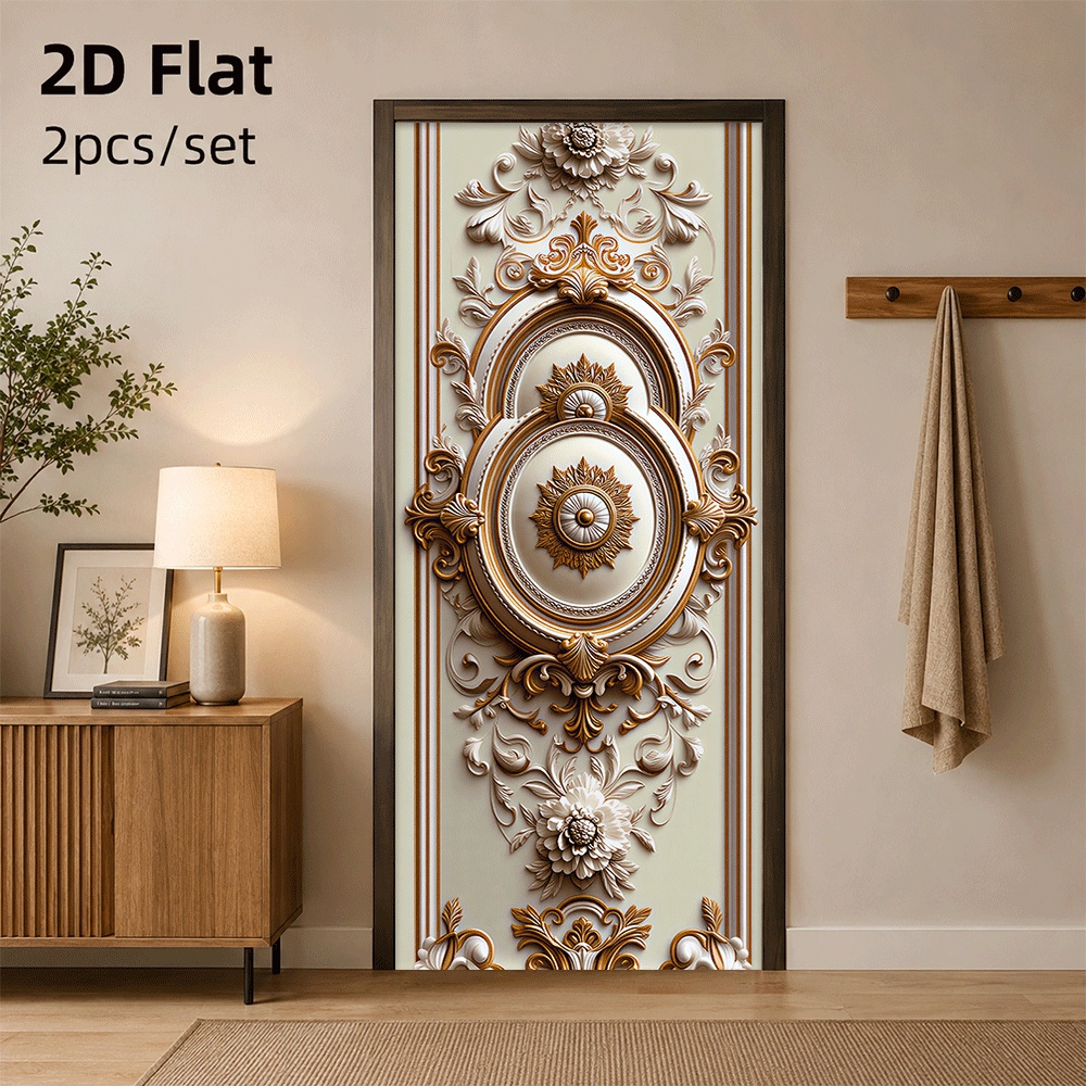 สติกเกอร์ติดประตูลายทองหรูหราส - Luxury Lifestyle Background บทวิจารณ์และราคา